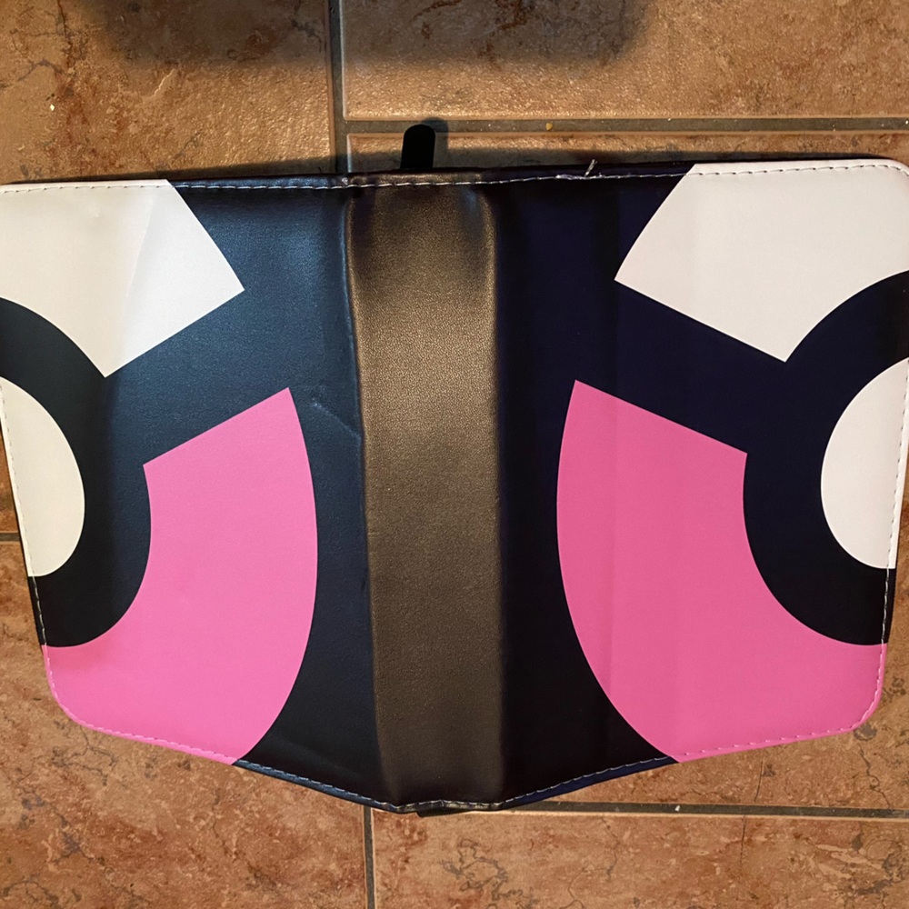 Pokemon Black and Pink trading card